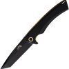 AB1040B.jpg ABKT TAC AB1040B Night Stroke Linerlock Folding Knife D2 Tanto