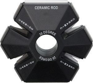 AB1063B.jpg ABKT Wedge Multi Sharpener - Black Carbide Ceramic