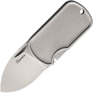 ABX18654.jpg Albainox Dog Tag Framelock Pocket Knife - Stainless