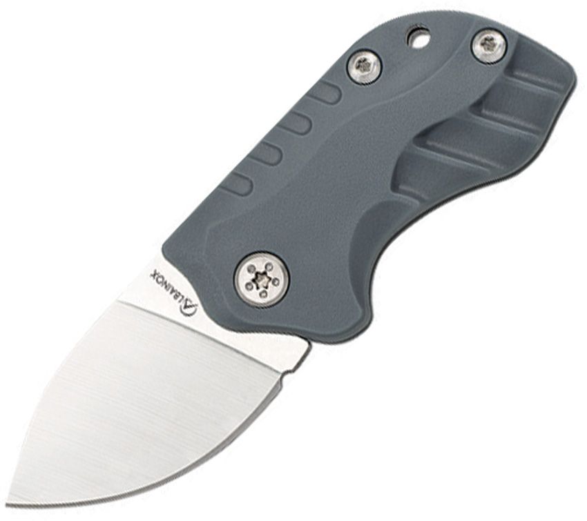 Albainox Mini Slip Joint Folding Knife Gray 1.5in Blade
