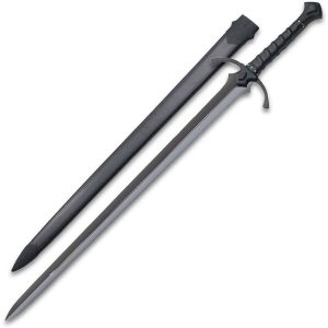 AC1062.jpg United Cutlery Black War Sword 32.5" High Carbon Steel Blade