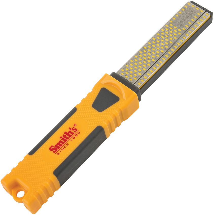 Smith's 4" Diamond Combo Bench Stone with Coarse and Fine Grit