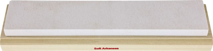 Arkansas Sharpeners 10" x 2" Soft Whetstone on Cedar Block