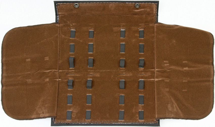 Carry All Folding Knife Pak 12 - Black Cordura Storage Roll