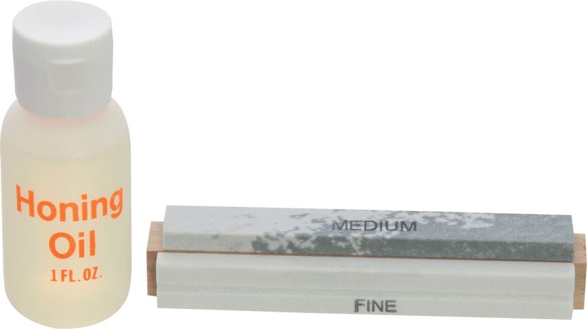 Arkansas Sharpeners Mini Tri Hone Sharpening Stone Set with Honing Oil