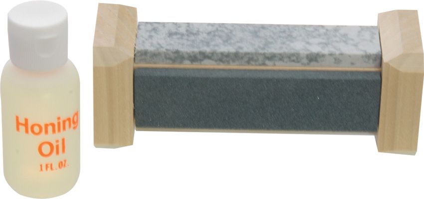 Arkansas Sharpeners EZ Hone Four Stone Sharpening System with Oil
