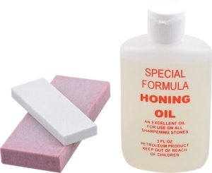 Sharpeners Honing Kit with Soft & Hard Arkansas Stones