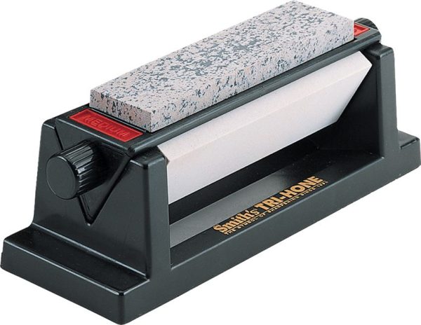 AC166.jpg Smith's Sharpeners Tri-Hone EdgeSport 6 inch Arkansas Stone System