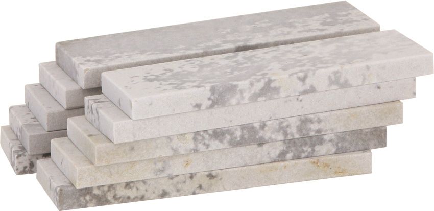 Arkansas Sharpeners Soft Novaculite Sharpening Stones 12 Pack