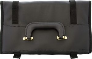 AC197.jpg Carry All Knife Roll 51-Knife Black Red Felt