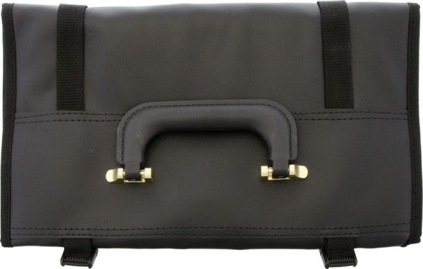 Carry All Knife Roll 51-Knife Black Red Felt