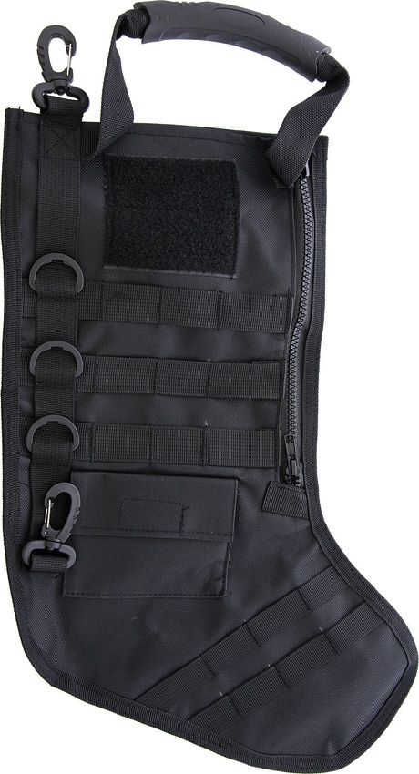 Carry All Tactical Stocking 17 inches Black MOLLE