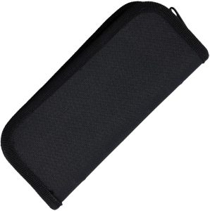 AC211.jpg Carry All Two Pocket Zip Pouch Black Nylon