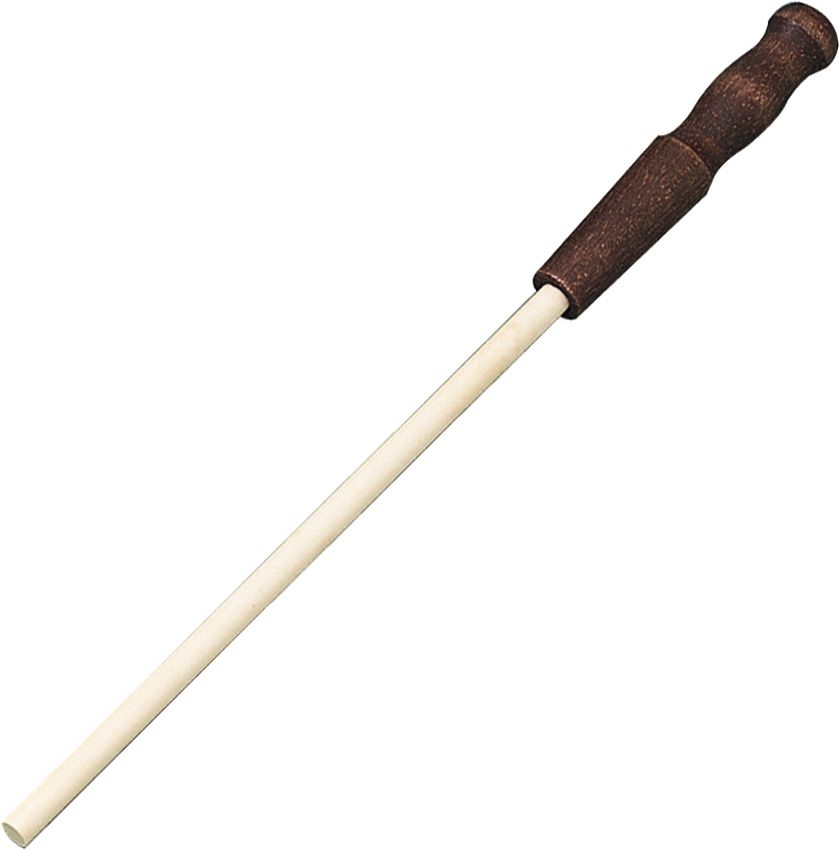Arkansas Sharpeners 12" Ceramic Sharpening Stick with Wood Handle