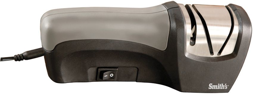 Smith's Essentials Compact Electric Knife Sharpener with Ceramic Rods