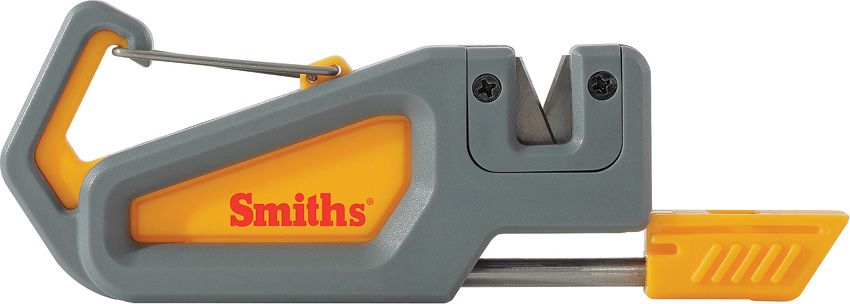 Smith's Sharpeners Pack Pal Survival Sharpener with Fire Starter and Whistle