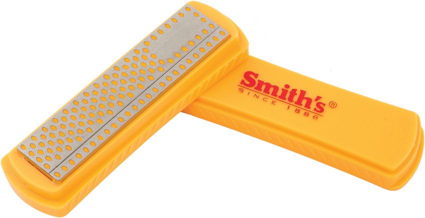 Smith's 4x1 Diamond Sharpening Stone with Plastic Base
