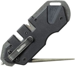 Smith's PP1 Tactical Sharpener Black - G10 Handle Glass Breaker