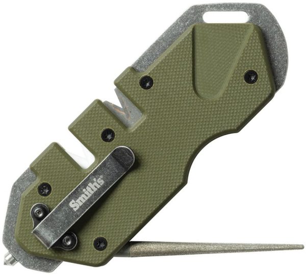 AC50981.jpg Smith's PP1 Tactical Sharpener OD Green G10