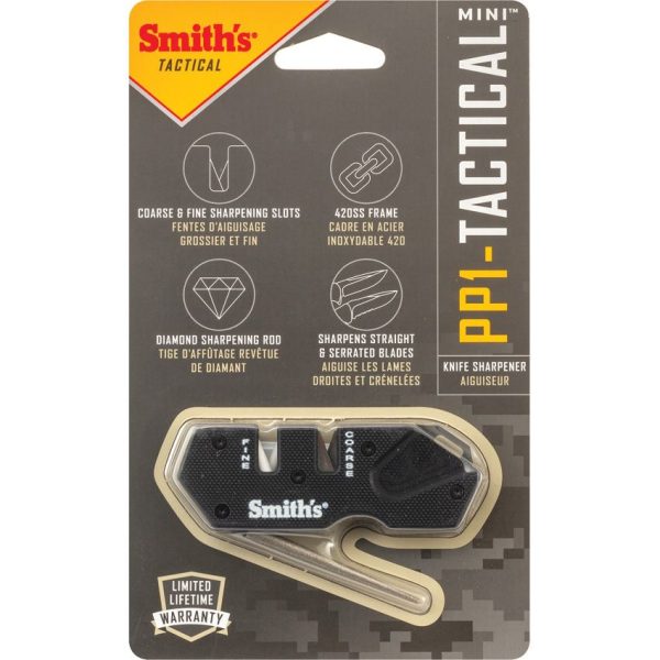 Smith's PP1 Mini Tactical Sharpener Black