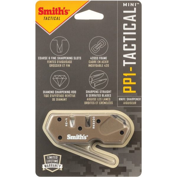 Smith's PP1 Mini Tactical Sharpener Desert Tan