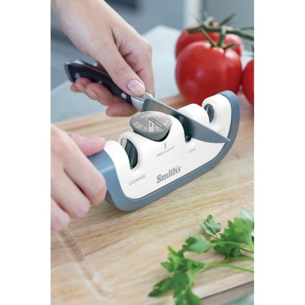 Smith's Angle Adjust Knife Sharpener - Dual Slot System