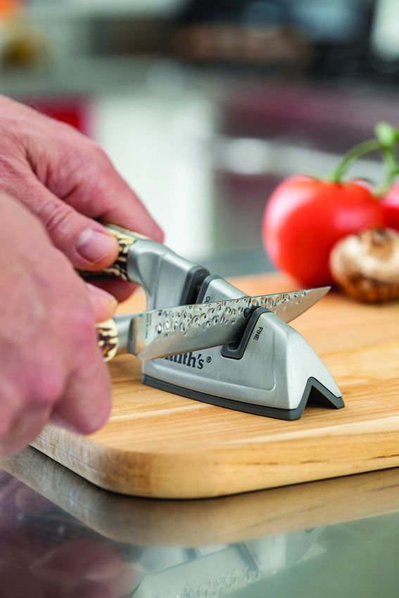 Smith's Cabin & Lodge Sharpener - Imitation Stag Handle