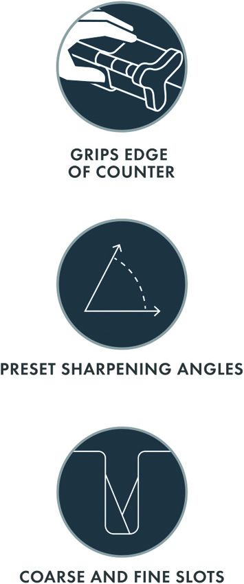 Smith's Slide Sharp 2 Sharpener Pink - Coarse & Fine