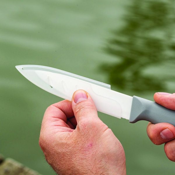 Smith's Sharpeners Lawaia Ceramic Fixed Blade Knife