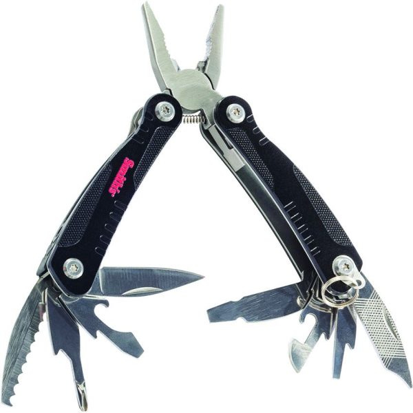 Smith's EdgeSport Combo Folding Knife Multi-tool Set Black