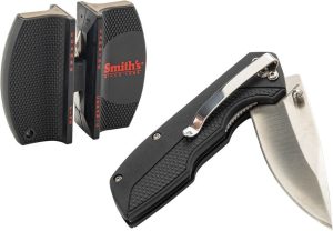 Smith's Sharpeners EdgeSport Combo Folding Knife with Sharpener