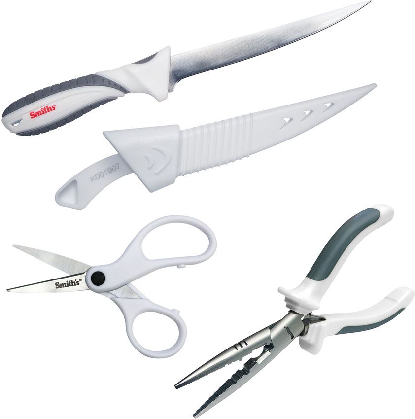 AC51237.jpg Smith's Sharpeners Lawaia Fishing Combo 7" Blade with Pliers and Scissors