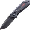 Smith's Sharpeners Edge Work-Site Framelock Tanto Black