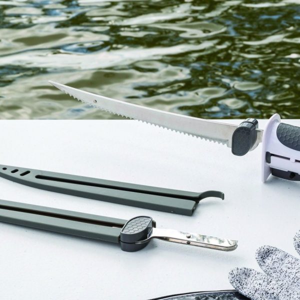 Smith's Sharpeners 8in Serrated Blade Pair - Electric Fillet