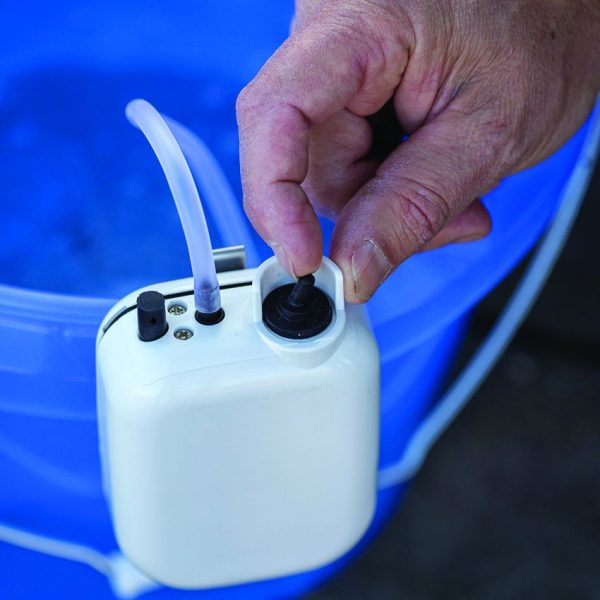 Portable Bait Bucket Aerator