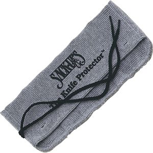Sack Ups Protector 6 Knife Roll - Gray Silicone Cotton