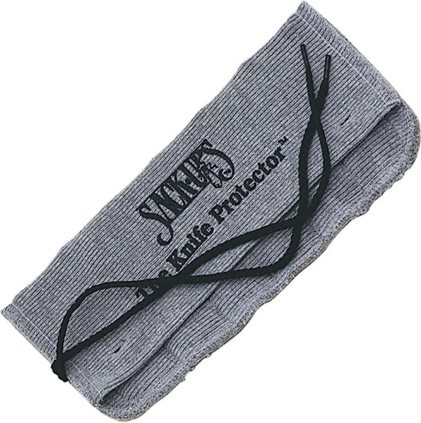 Sack Ups Protector 6 Knife Roll - Gray Silicone Cotton