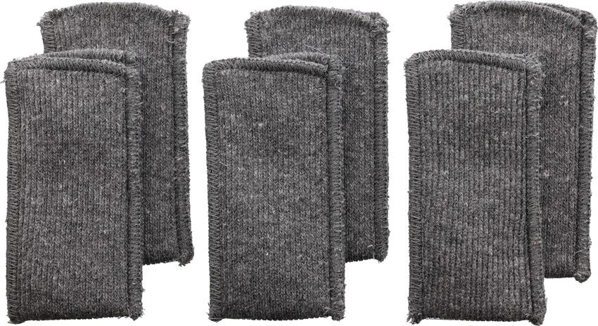 Sack Ups Protector Knife Pouch 3" Gray Six Pack