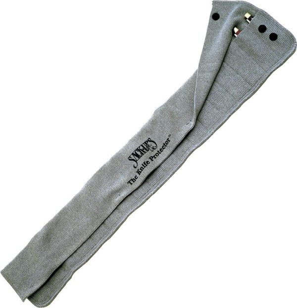 Sack Ups Protector 18 Knife Roll - Gray Cotton