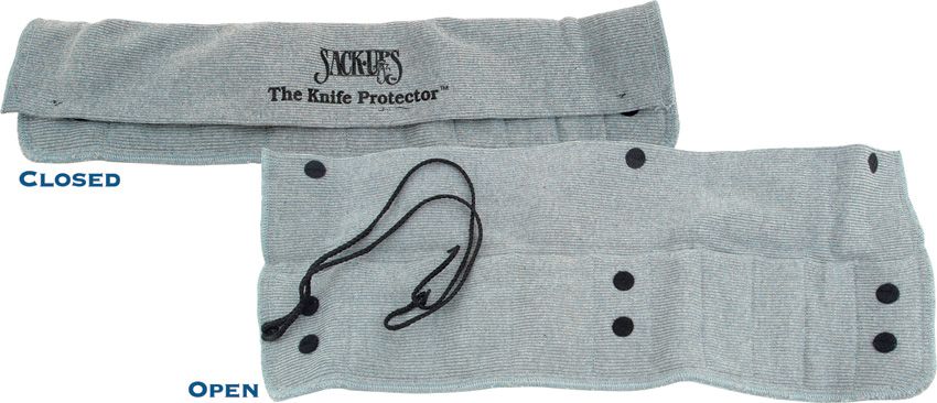 Sack Ups Protector 10 Knife Roll for 5" Closed Knives