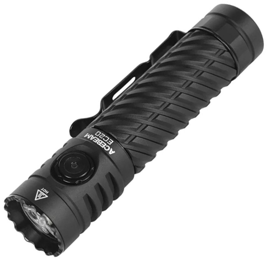 ACEBEAM EC20 Black Flashlight 4.3" Rechargeable