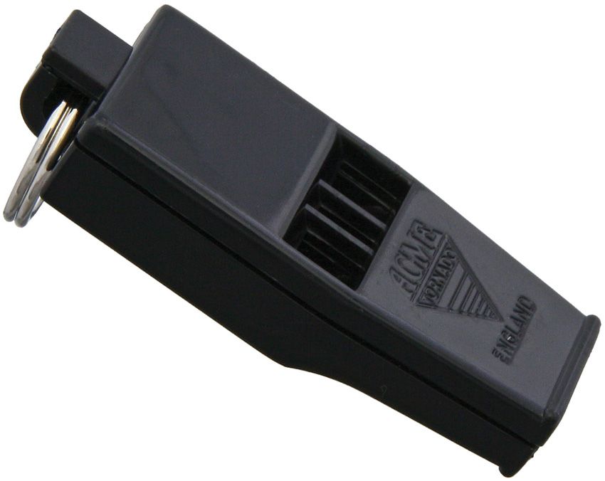 ACME Tornado Slimline Black Referee Whistle