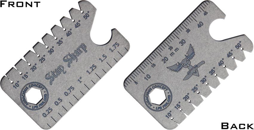 AuCon Dog Tag 3.0 Anglefinder Titanium Multi-Tool