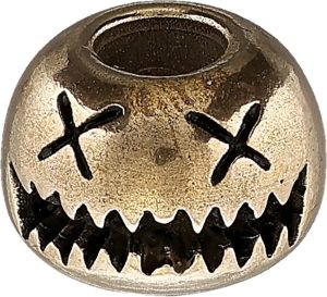 AuCon Small Smiley Bead Bronze