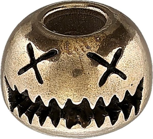 AuCon Small Smiley Bead Bronze