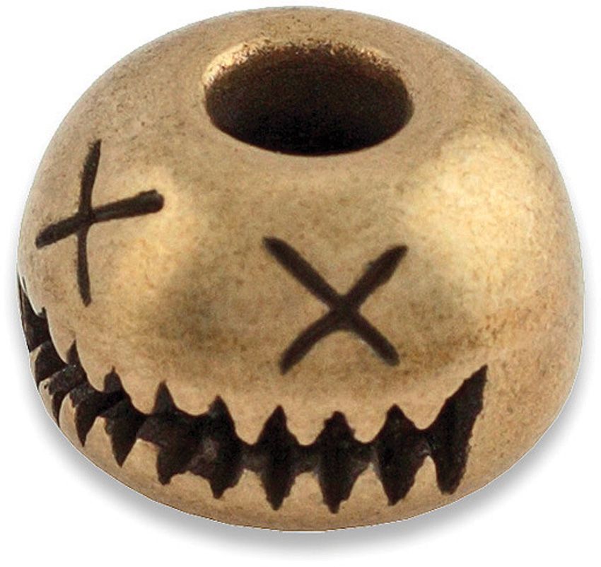 AuCon Smiley Bead Bronze 12mm x 18mm