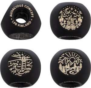 ACN006BLK.jpg AuCon Adventurer Titanium Bead Black