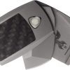 AuCon IMP Magnetic Folder MagnaCut Tanto Titanium EDC Knife