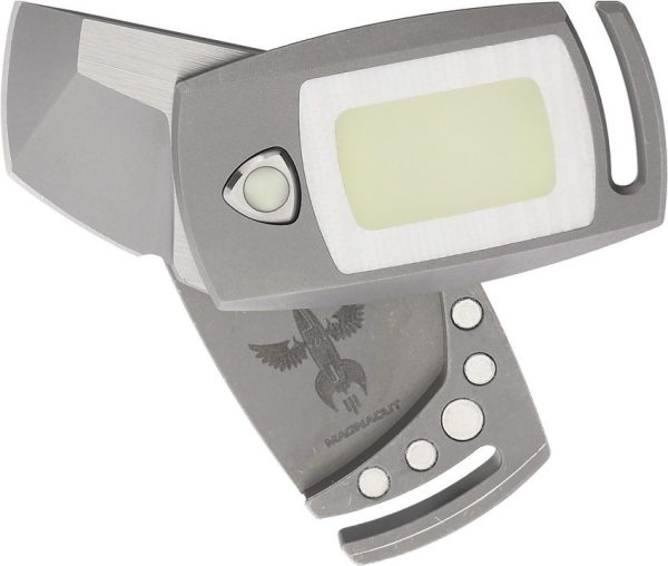 ACN200104_add_01.jpg AuCon IMP Magnetic Folder MagnaCut Tanto Titanium Folding Knife