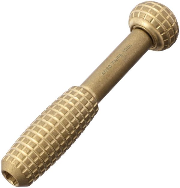 ACN300410.jpg AuCon Anso Brass Multi Tool Folding Knife Stonewash EDC